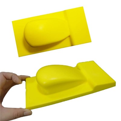 90*195mm Palm Grip Hand Pu Sanding Block Sander Or Polishing Pad Holder Manually Buff Polish Car Wet